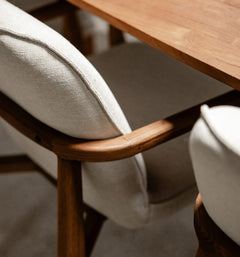 Jesse Dining Chair - Custard