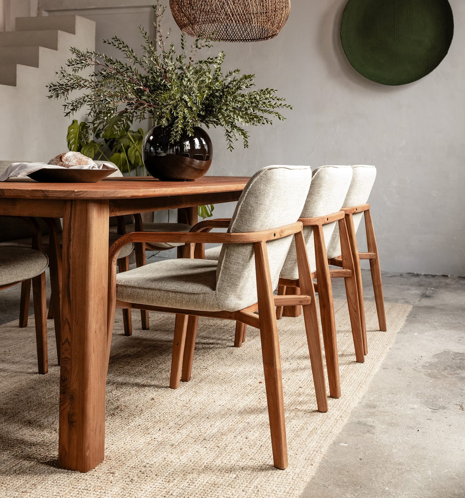 Jesse Dining Chair - Pale Khaki