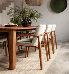 Jesse Dining Chair - Pale Khaki