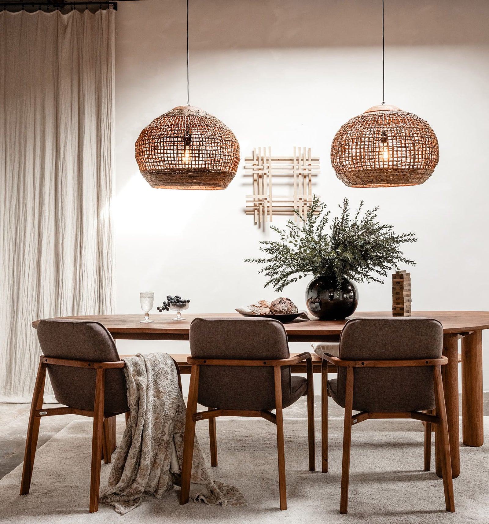 Jesse Dining Chair - Walnut