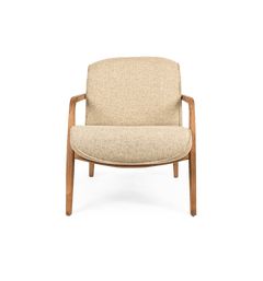 Jesse Lounge Chair - Pale Khaki