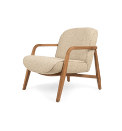 Jesse Lounge Chair - Pale Khaki