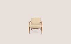 Jesse Lounge Chair - Pale Khaki