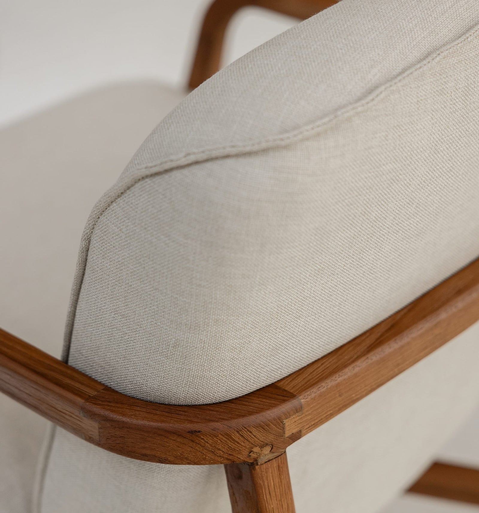 Jesse Lounge Chair - Custard