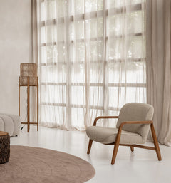 Jesse Lounge Chair - Pale Khaki