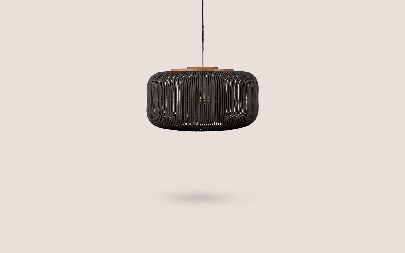 Bright Bucket Hanging Lamp