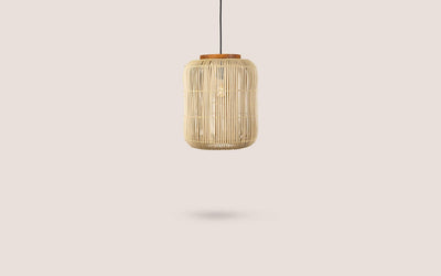 Bright Barrel Hanging Lamp