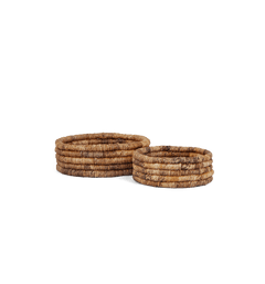 Caterpillar Ambang Low Basket Two-Tone - Set of 2