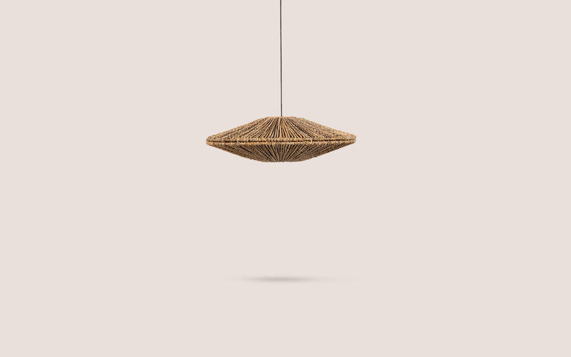 Cymbal Lamp Abaca