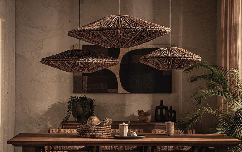 Cymbal Lamp Abaca