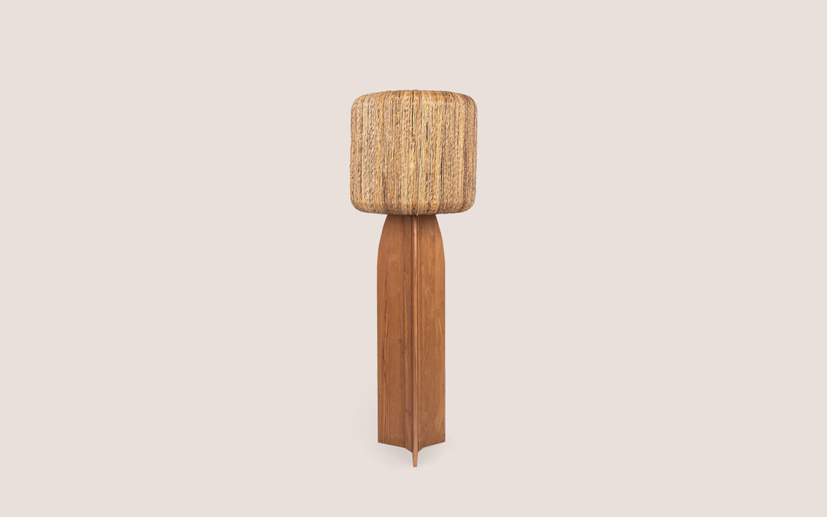 Orbit Standing Lamp - Abaca
