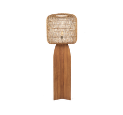 Orbit Standing Lamp - Rattan N