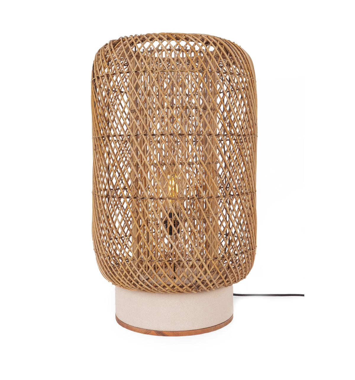 Palma Rattan Table Lamp