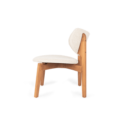 Mila Lounge Chair Custard