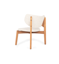 Mila Lounge Chair Custard