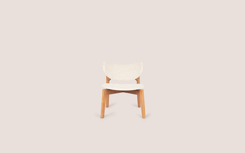 Mila Lounge Chair Custard