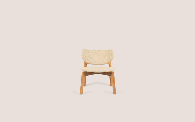 Mila Lounge Chair Pale Khaki
