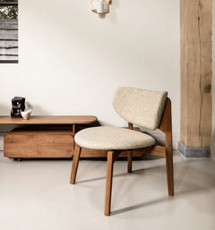 Mila Lounge Chair Pale Khaki