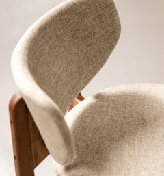 Mila Lounge Chair Pale Khaki