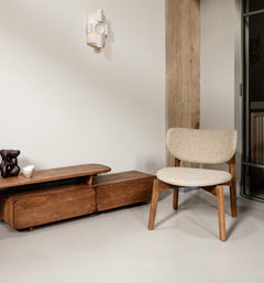 Mila Lounge Chair Pale Khaki