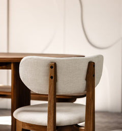 Mila Dining Chair Custard