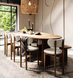 Mila Dining Chair Custard