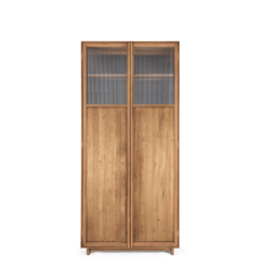Motion Cabinet 2 Doors with Textured Glass