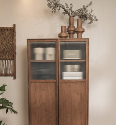 Motion Cabinet 2 Doors with Textured Glass