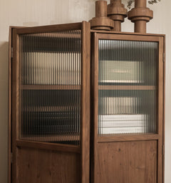 Motion Cabinet 2 Doors with Textured Glass