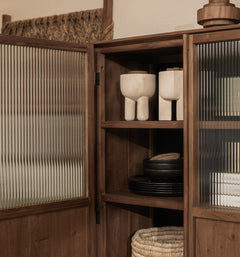 Motion Cabinet 2 Doors with Textured Glass