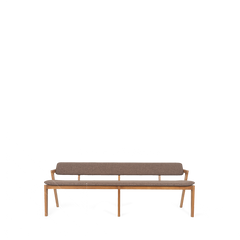 Noa Dining Table Bench Walnut