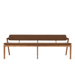 Noa Dining Table Bench Brown