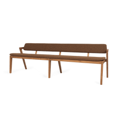 Noa Dining Table Bench Brown