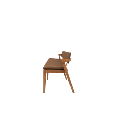 Noa Dining Table Bench Brown