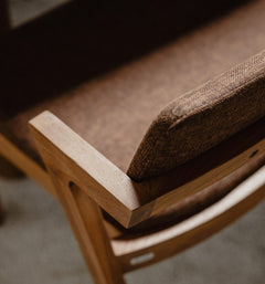 Noa Dining Table Bench Brown