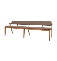 Noa Dining Table Bench Walnut