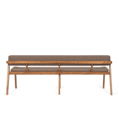 Noa Dining Table Bench Walnut