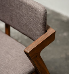 Noa Dining Table Bench Walnut