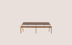 Noa Dining Table Bench Walnut