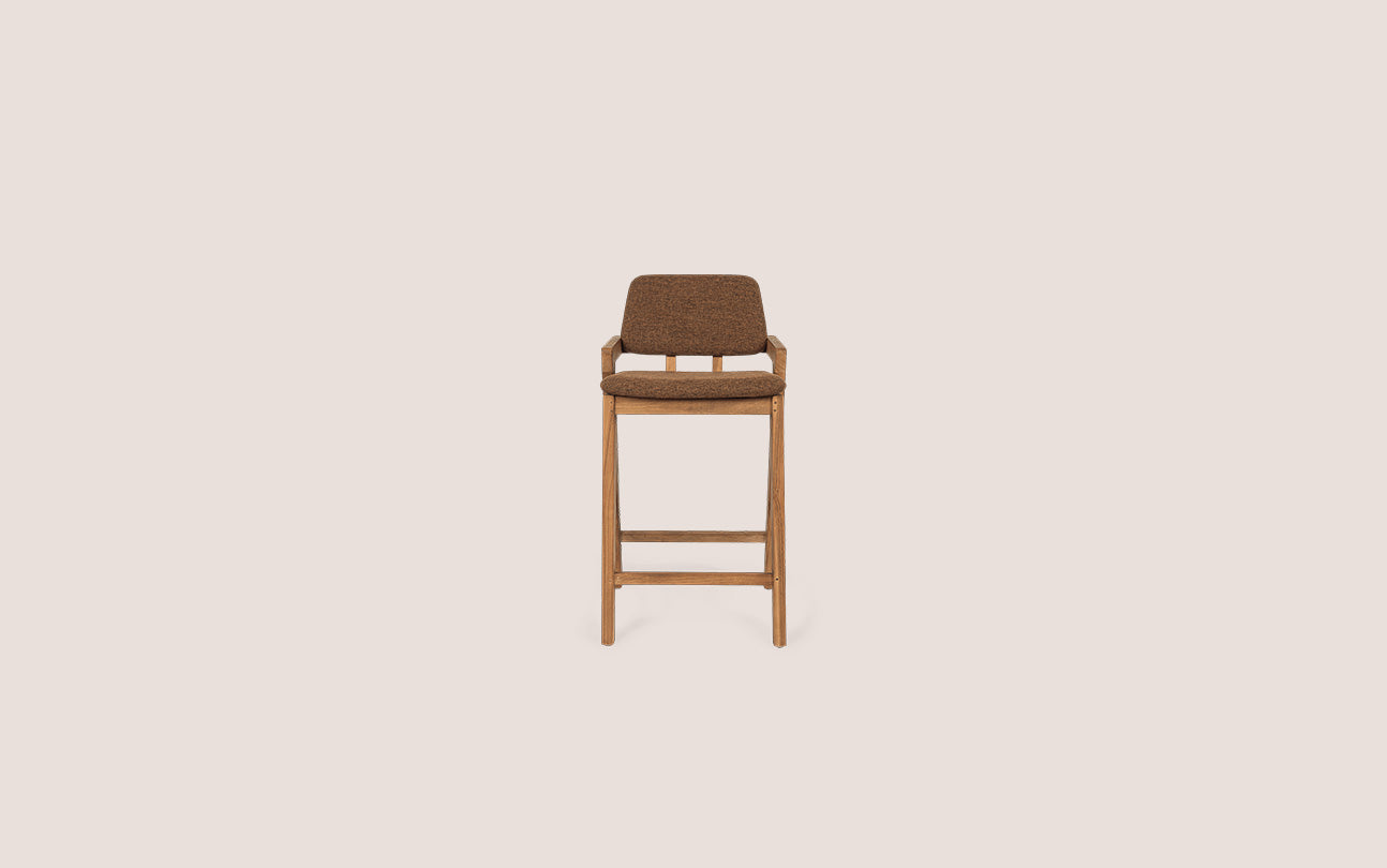 Noa Kitchen Stool Brown