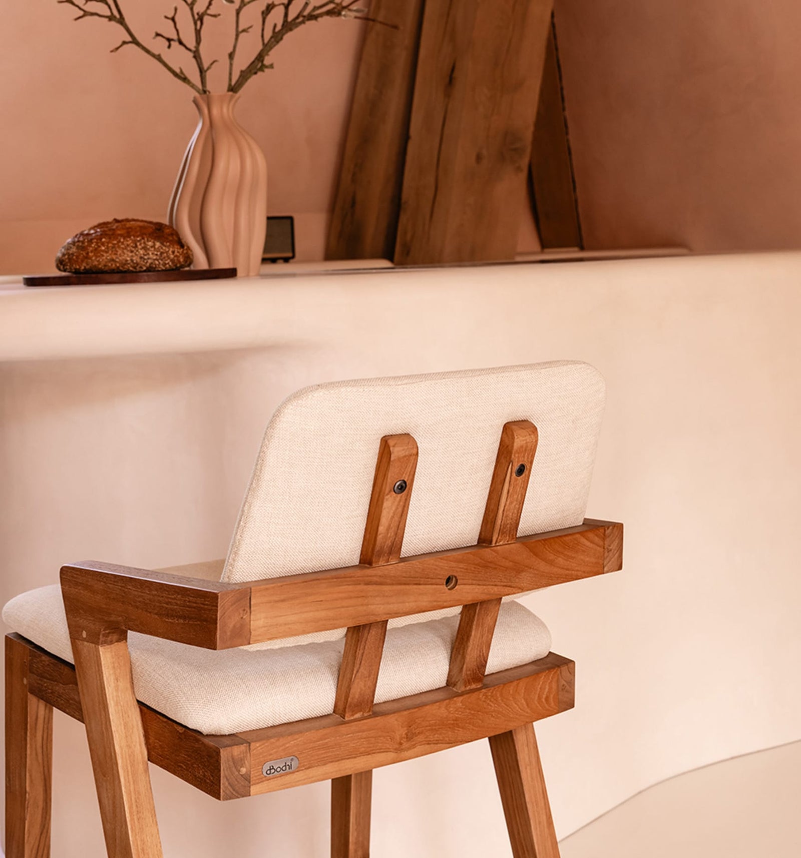 Noa Kitchen Stool Custard