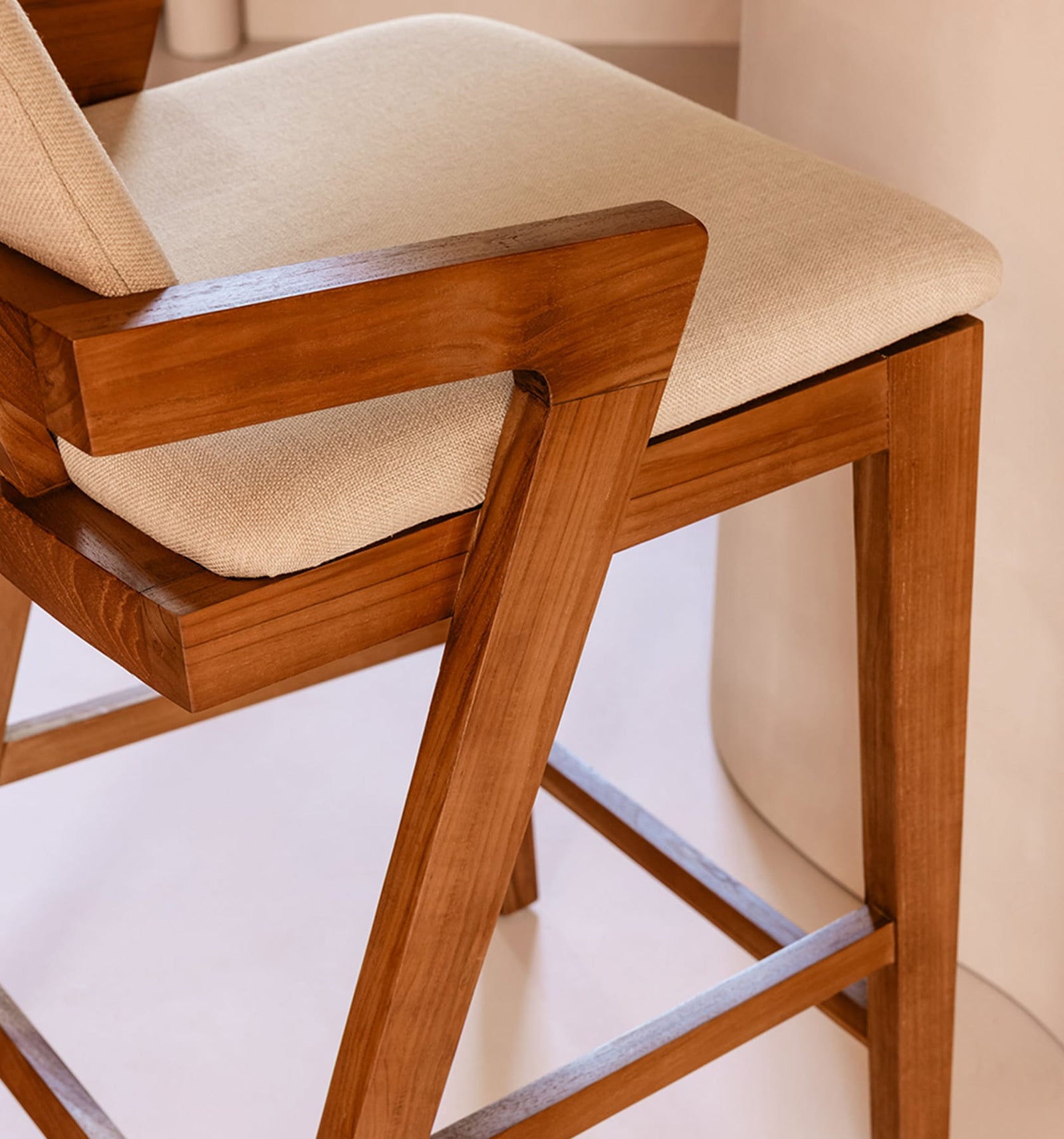Noa Kitchen Stool Custard