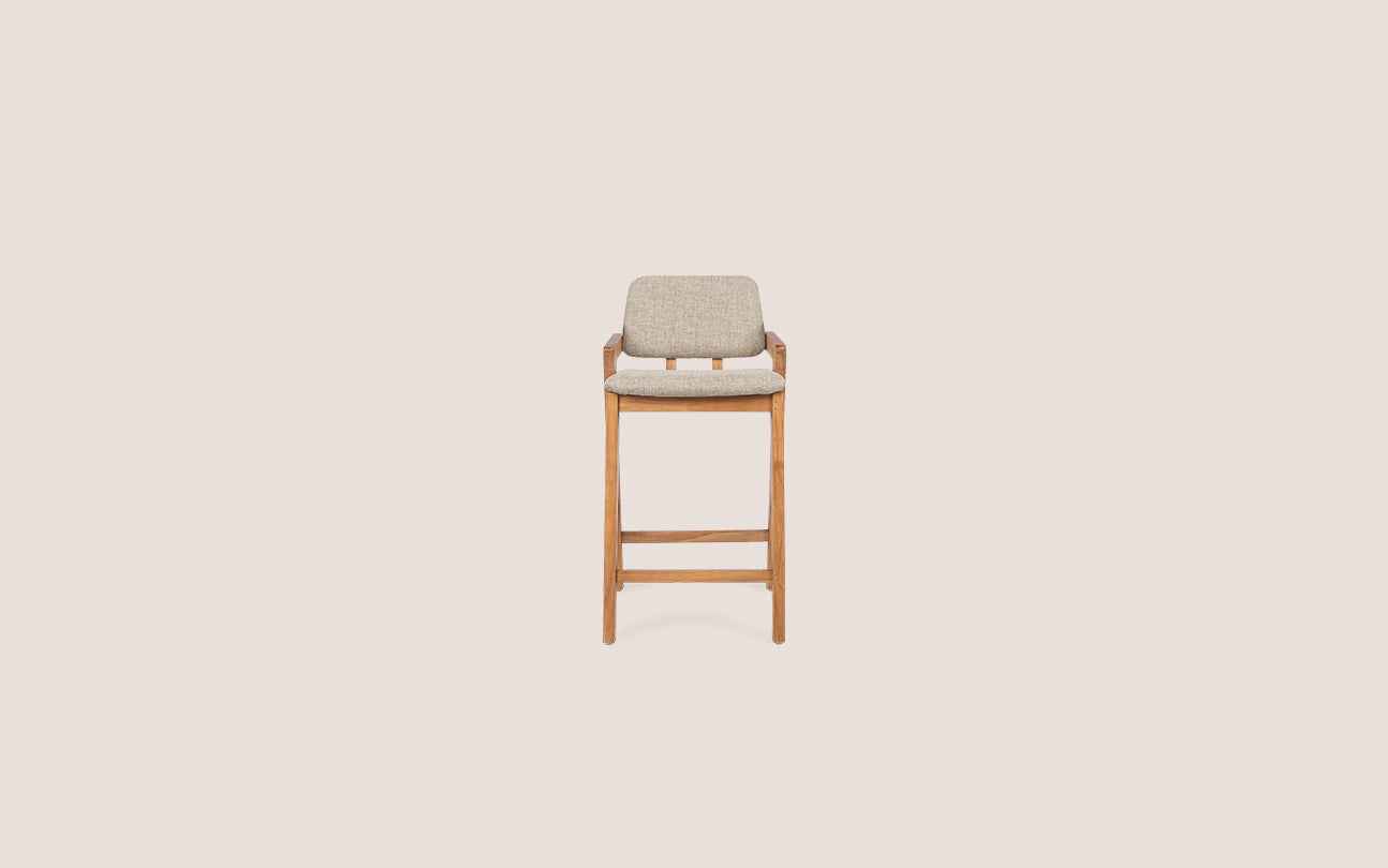 Noa Kitchen Stool Pale Khaki