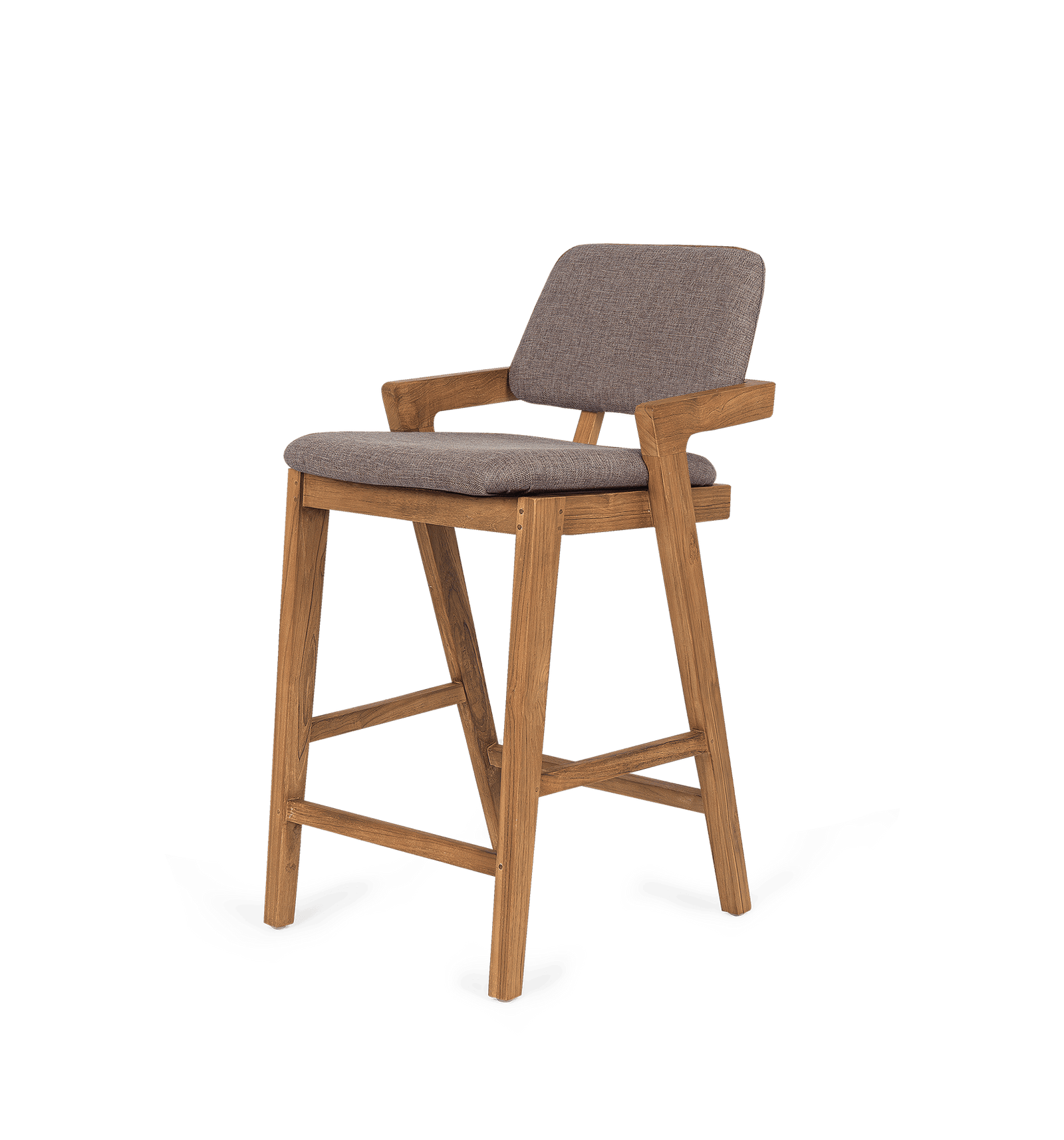 Noa Kitchen Stool Walnut