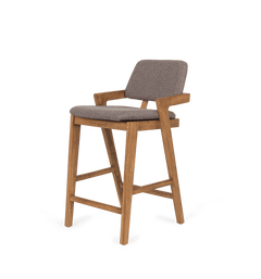 Noa Kitchen Stool Walnut