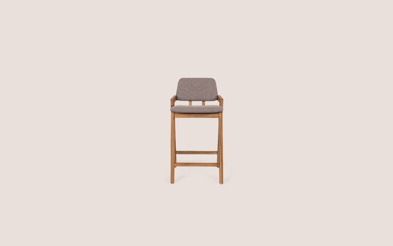 Noa Kitchen Stool Walnut