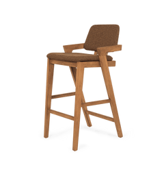 Noa Bar Stool Brown