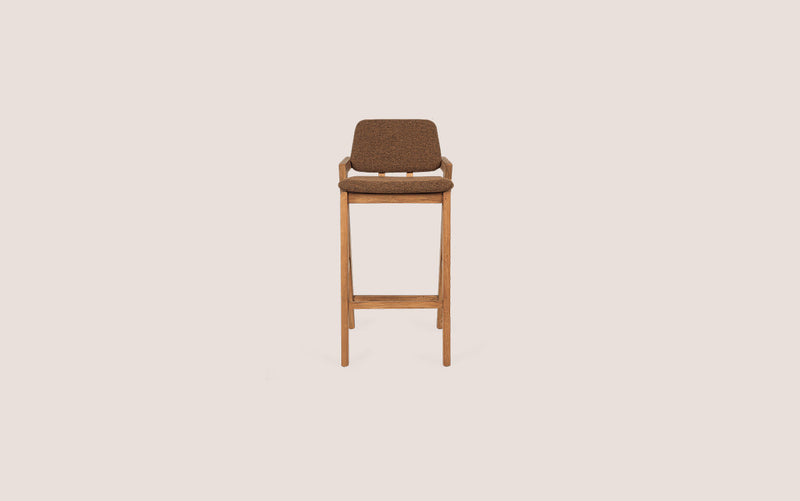 Noa Bar Stool Brown