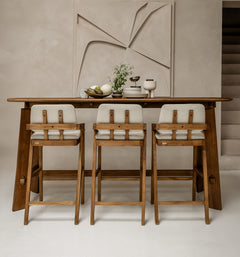 Noa Bar Stool Custard