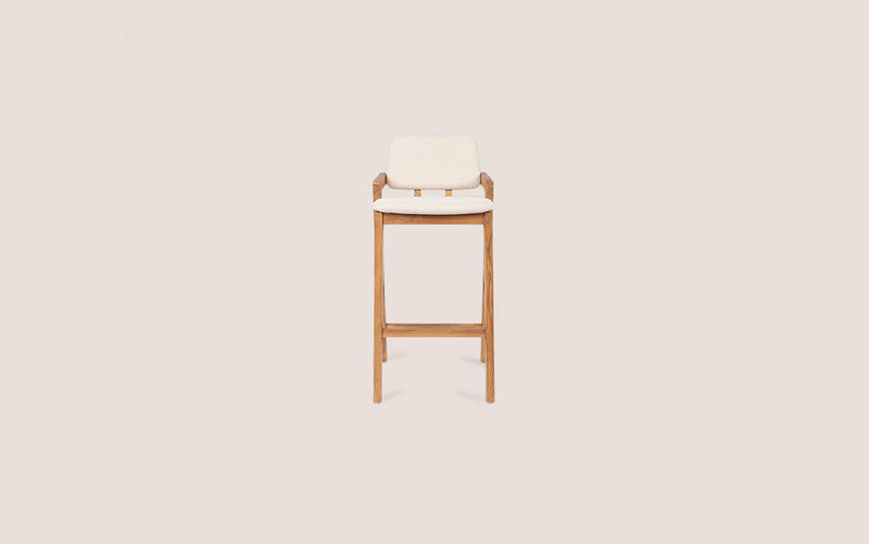 Noa Bar Stool Custard